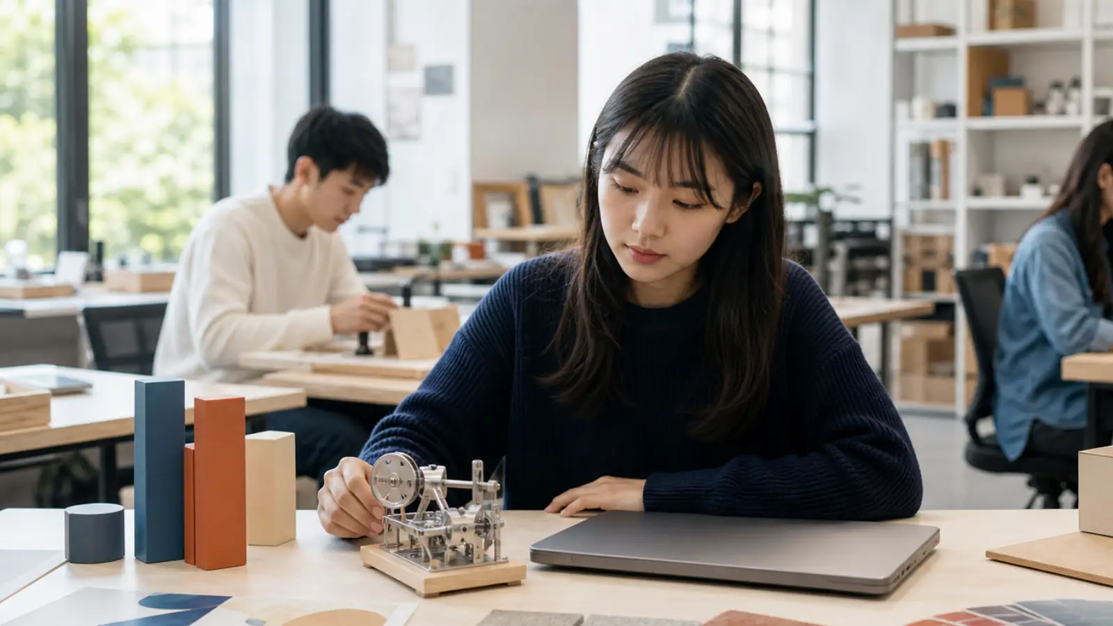 學生在大學實作空間探索科系方向與選校重點